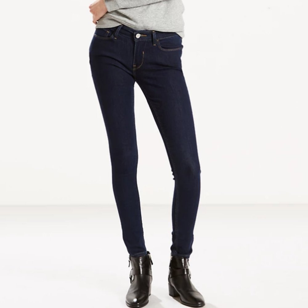Levi's 535 Blue Jean Leggings